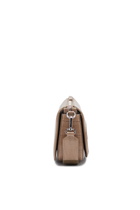 Diesel 1DR-Camera bag in eel-effect leather - Crossbody Bags Mens in Brown