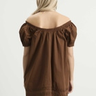 Damson Madder Women's Jayne Mini Dress in Choc