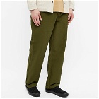 Dancer Men's Belted Simple Pant in Army Green