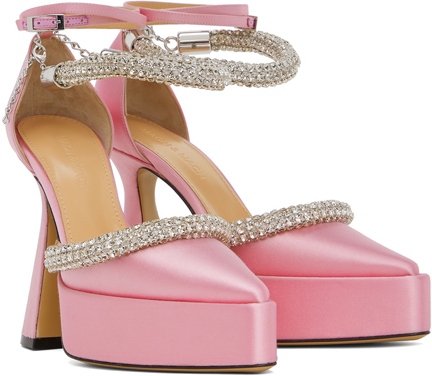 Mach And Mach Pink Heels 1
