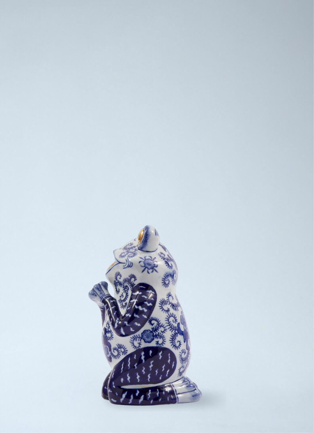 POLSPOTTEN Porcelain Frog Figurine