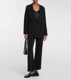 Joseph Single-breasted crêpe blazer