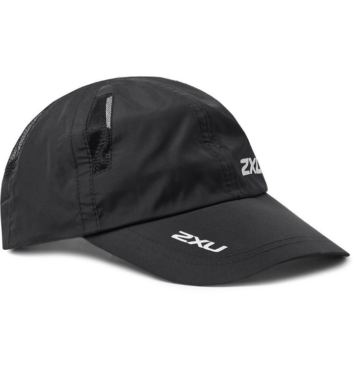 Photo: 2XU - Logo-Print Nylon Running Cap - Black