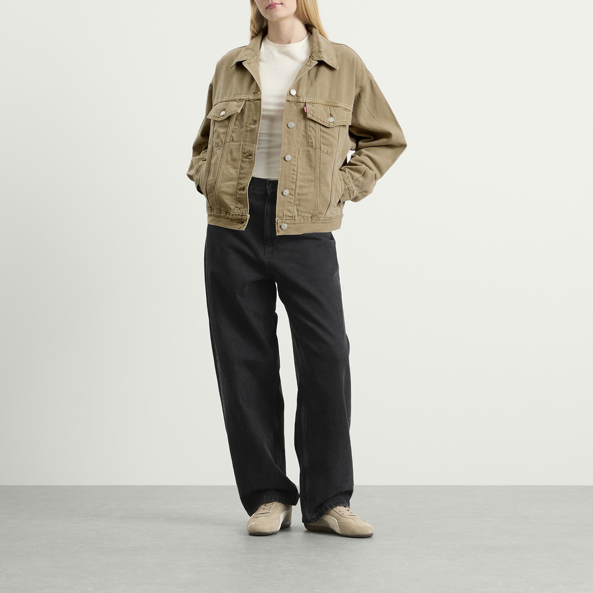 Levi's Women's 90's Trucker Jacket in Chipped Winter Twig