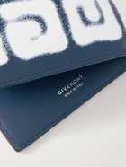 Givenchy - Logo-Print Leather Billfold Wallet