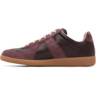Maison Margiela Burgundy Replica Sneakers
