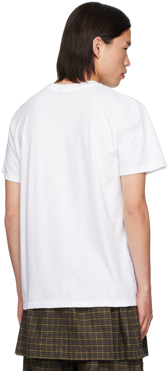 Collina Strada White 'Hi.' Graphic T-Shirt