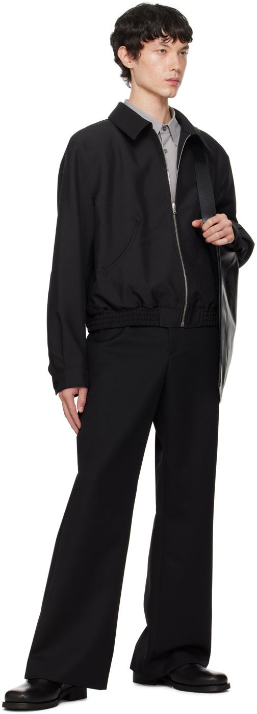 Recto Black 80s Port Jacket Recto