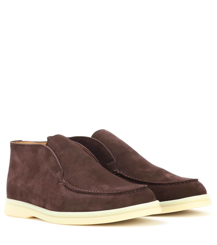 Photo: Loro Piana Open Walk suede boots