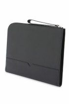 VALEXTRA leather document holder Black