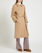 Maje Womens Coat in Camel