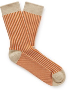 Thunders Love - Striped Cotton-Blend Socks