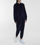 Les Tien - Velour hoodie
