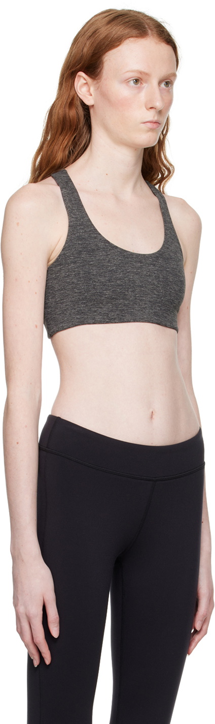Splits59 Gray Sara Airweight Sport Bra
