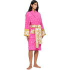 Versace Pink 'I Heart Baroque' Bathrobe