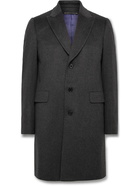 Paul Smith - Slim-Fit Wool and Cashmere-Blend Overcoat - Gray