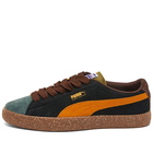 Puma x PAM Suede VTG Sneakers in Dark Chocolate/Olive