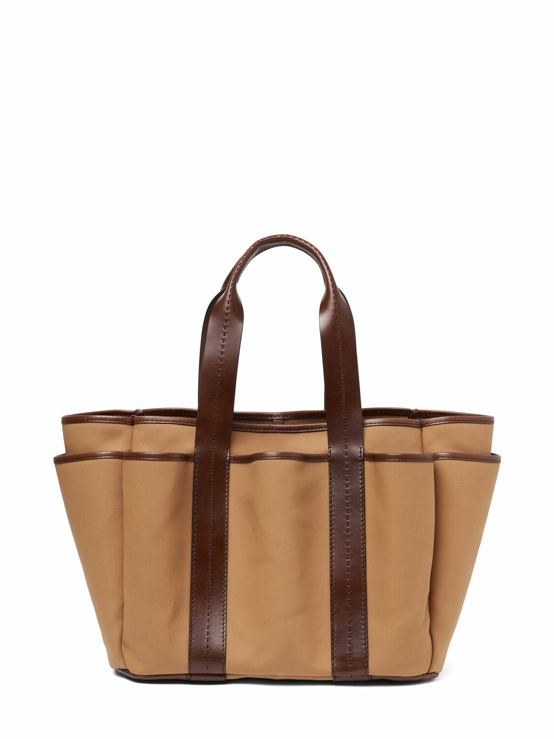 MAX MARA - Garden Cabas Cotton Tote Bag Max Mara