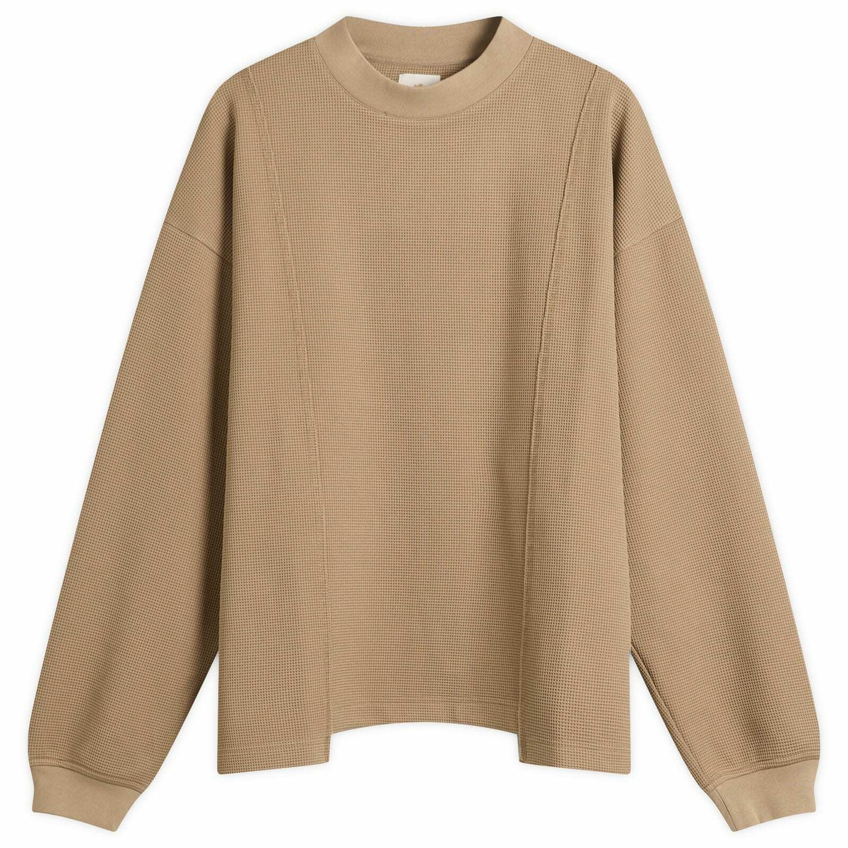 Gander Men's Waffle Long Sleeve Top in Walnut