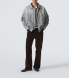 Miu Miu Cotton gabardine blouson jacket