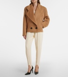Stella McCartney Cropped wool peacoat