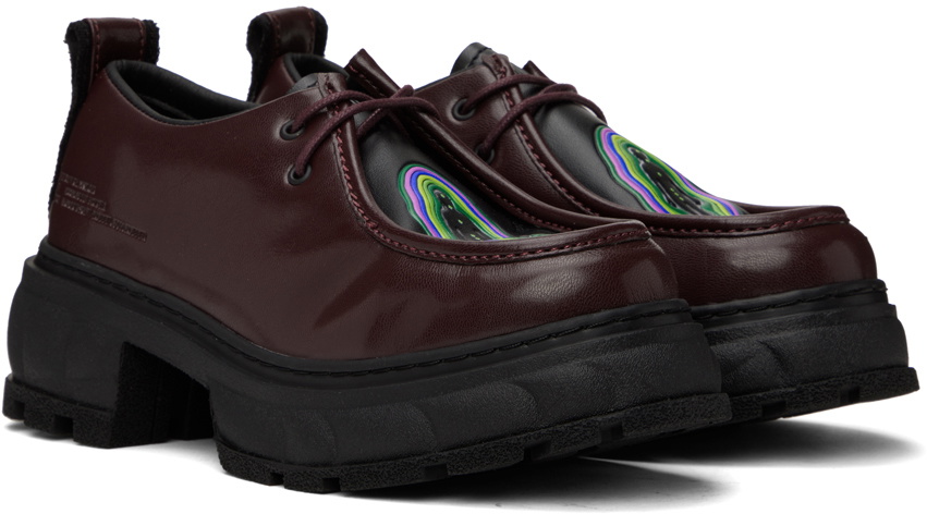 Virón Burgundy Carne Bollente Edition New Order Oxfords