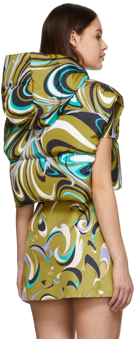 Gilet En Soie Vintage Emilio Pucci - Importé Du Japon, Occasion Très Bon état - Pièce De Collection