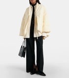 Jil Sander Tie-detail down jacket