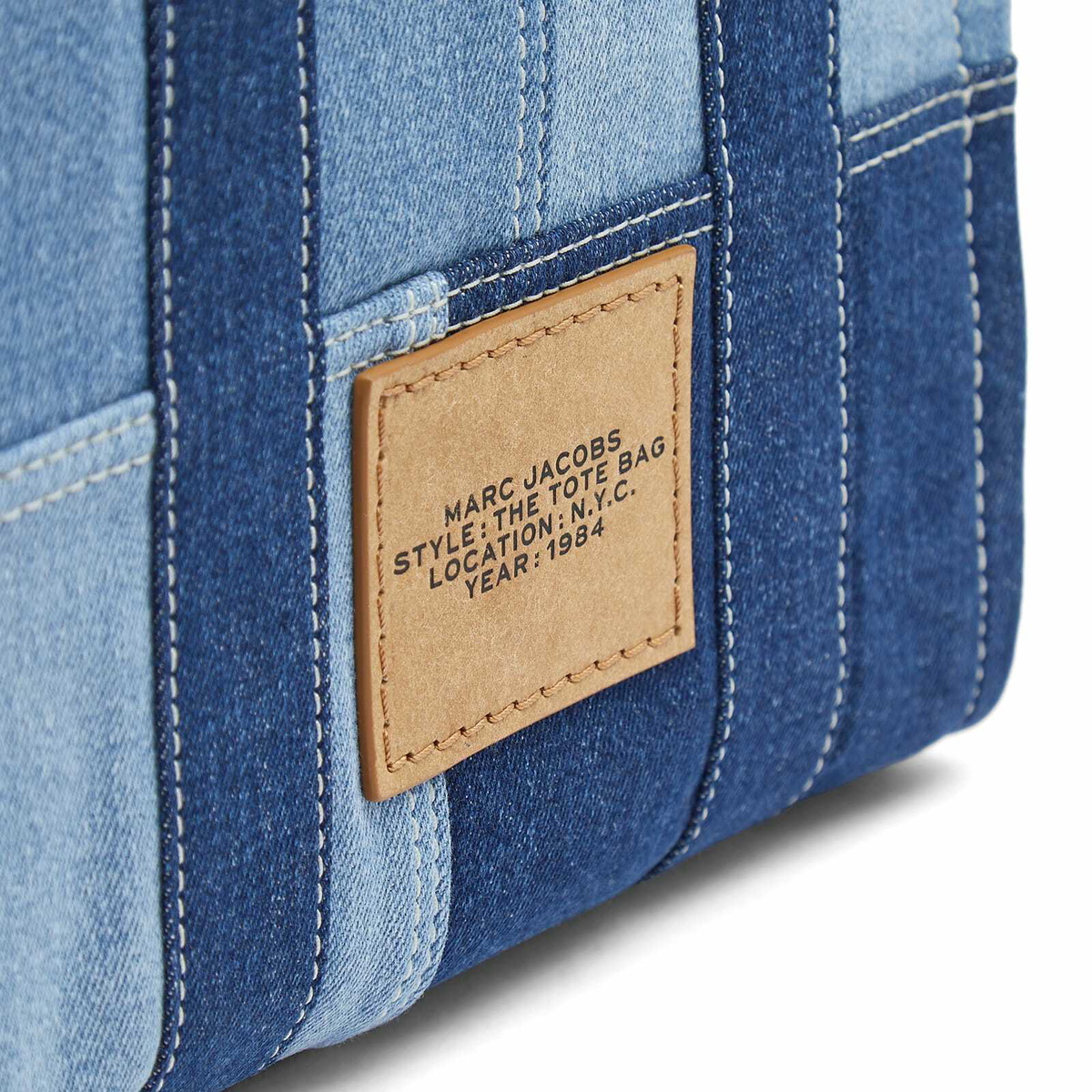 Marc Jacobs Women's The Small Tote Denim in Blue Denim 