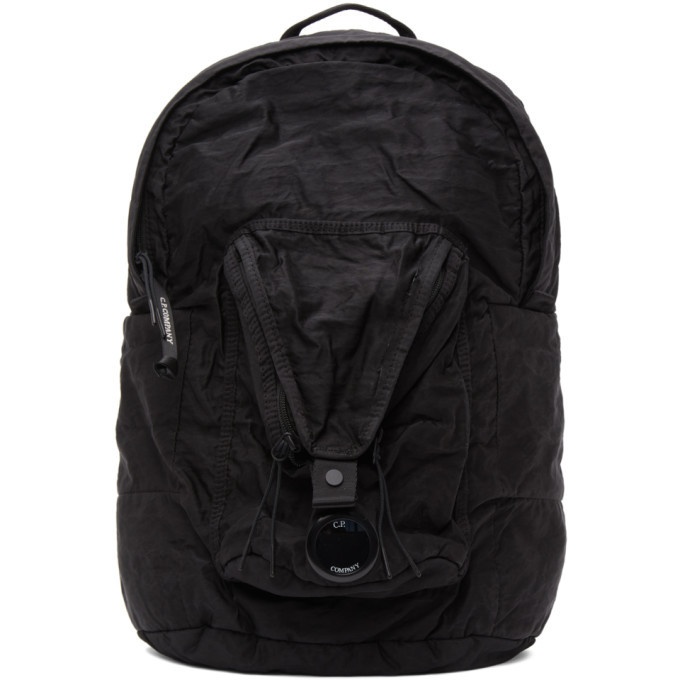 Photo: C.P. Company Black Nylon B Garment-Dyed Backpack