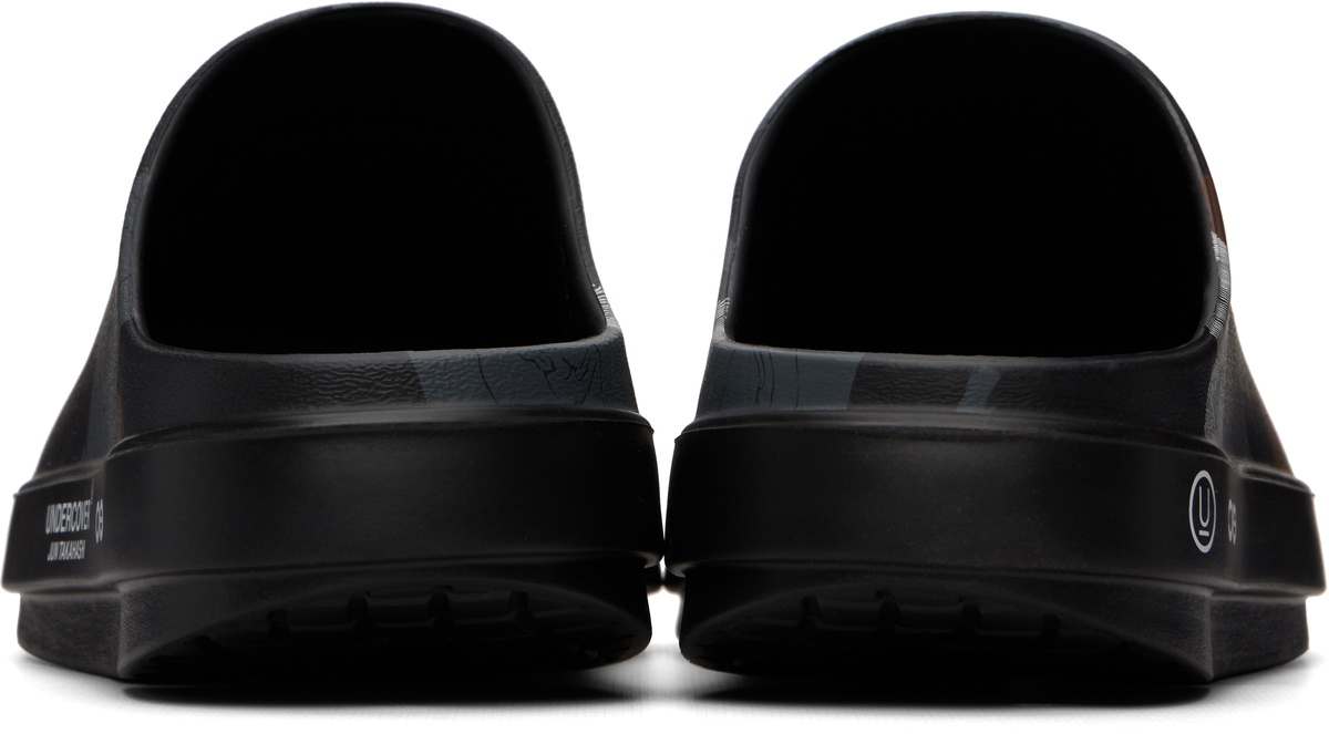 UNDERCOVER Black OOFOS Edition UC1F4F04 Loafers