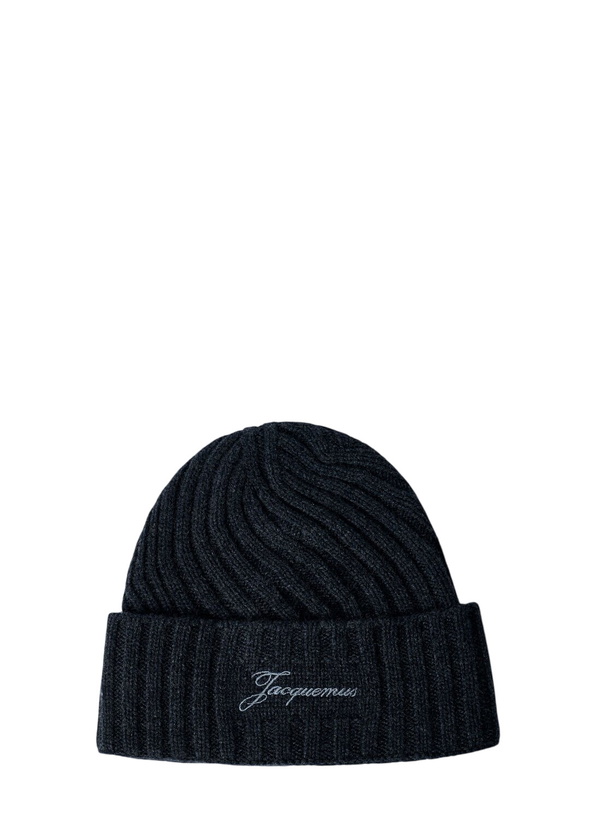 Photo: Jacquemus Le Bonnet Tourni Beanie Hat