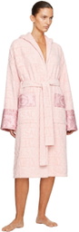 Versace Pink 'I Heart Baroque' Bathrobe