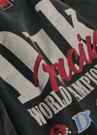 Duke And Dexter World Championship Printed Cotton Sweatshirt Black
