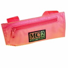 MC2 Saint Barth Mesh Green Shopper Bag With Front Terry Patch