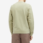 Sunspel Men's Loopback Crew Sweatshirt in Pale Khaki