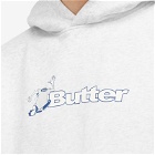 Butter Goods Men's T-Shirt Logo Hoodie in Ash