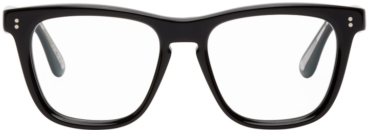 Photo: Oliver Peoples Black Lynes Glasses