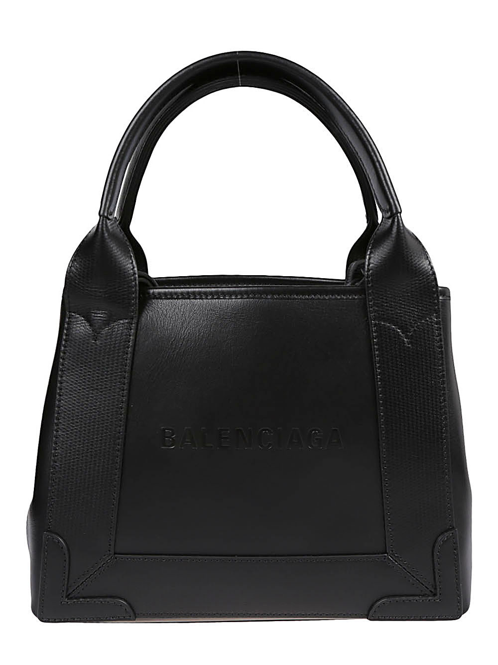 BALENCIAGA - Navy Cabas Xs Tote Bag Balenciaga