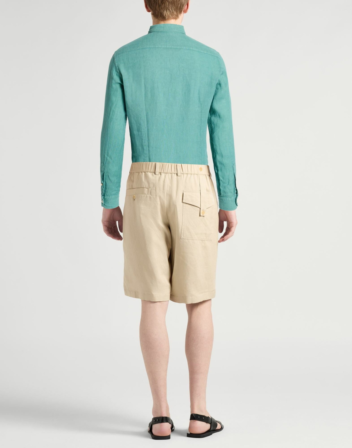 Boglioli Mens Shirt in Sage green