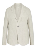 Officine Générale - Unstructured Linen Suit Jacket - Neutrals