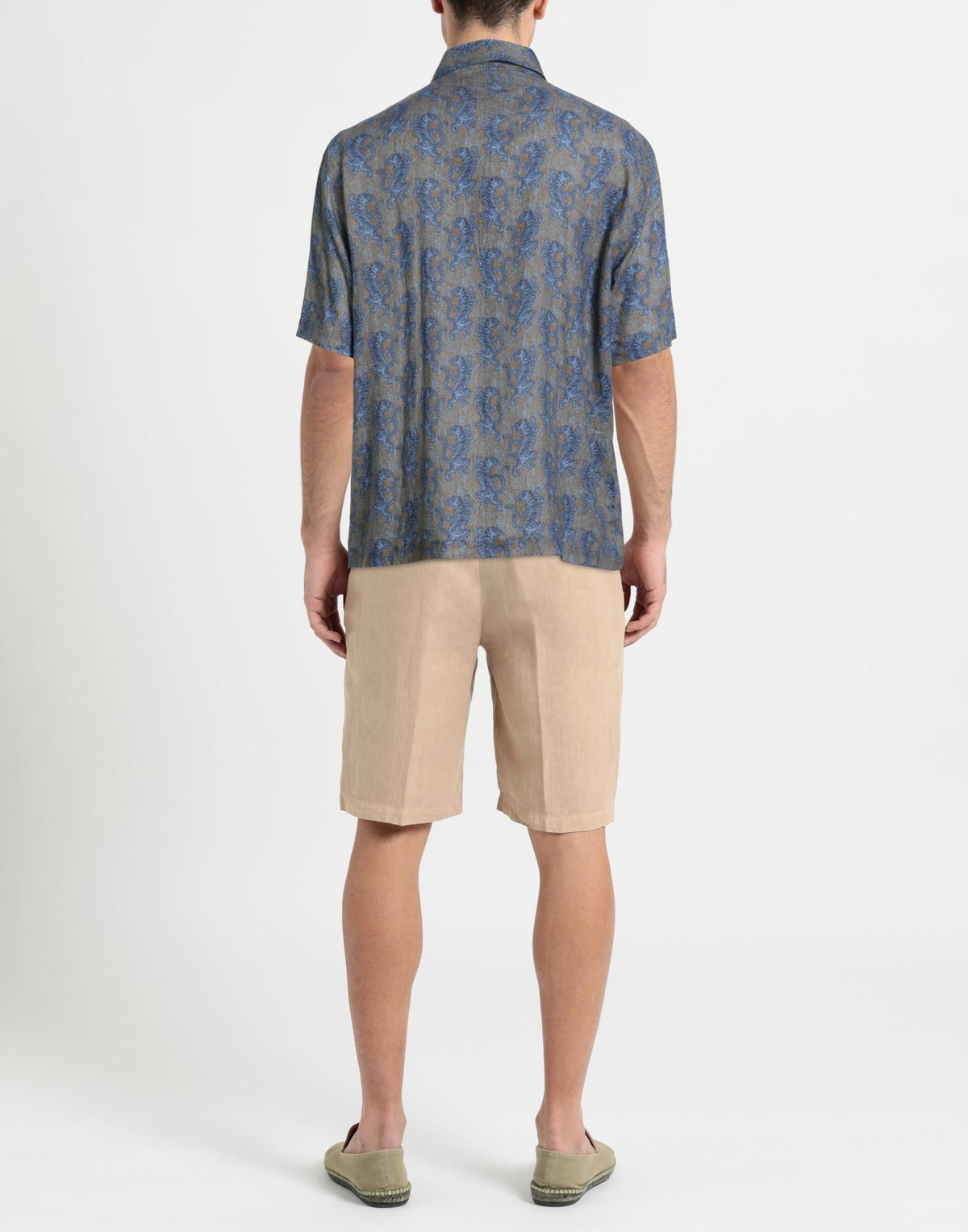 De Petrillo Mens Shirt Mustard