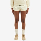 Adidas x FOG Women's Adidas x Fear of God Athletics Short in Pale Yellow