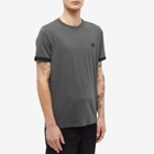 Fred Perry Authentic Men's Ringer T-Shirt in Gun Metal