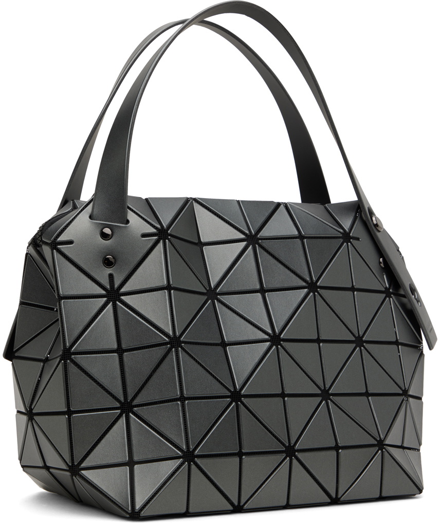 BAO BAO ISSEY MIYAKE Gunmetal Large Boston Bag Bao Bao Issey