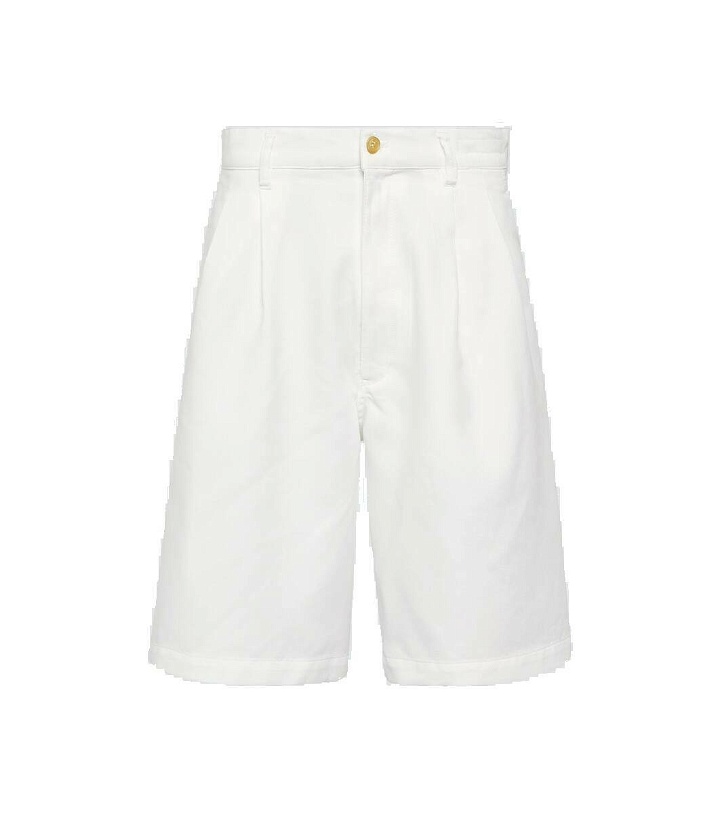 Photo: Comme des Garçons Shirt Twill shorts