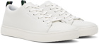 PS by Paul Smith White Leather Lee Sneakers