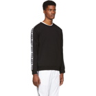 McQ Alexander McQueen Black Tape Big Sweatshirt