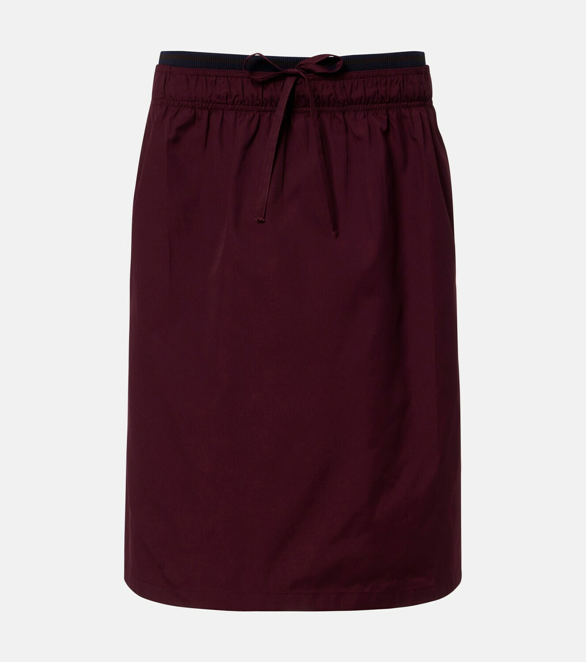Prada Poplin midi skirt