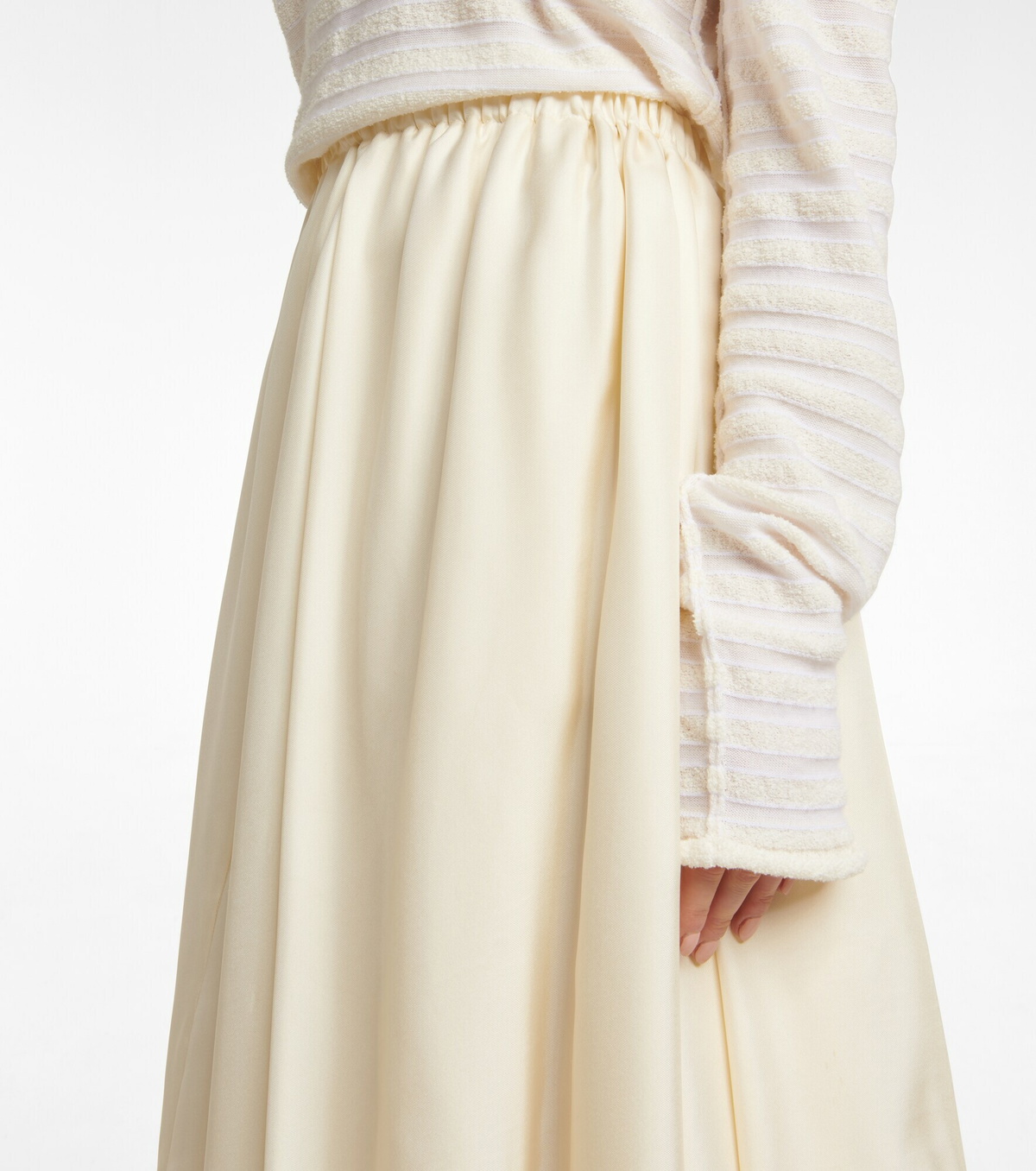 The Row - Hana silk twill balloon skirt The Row